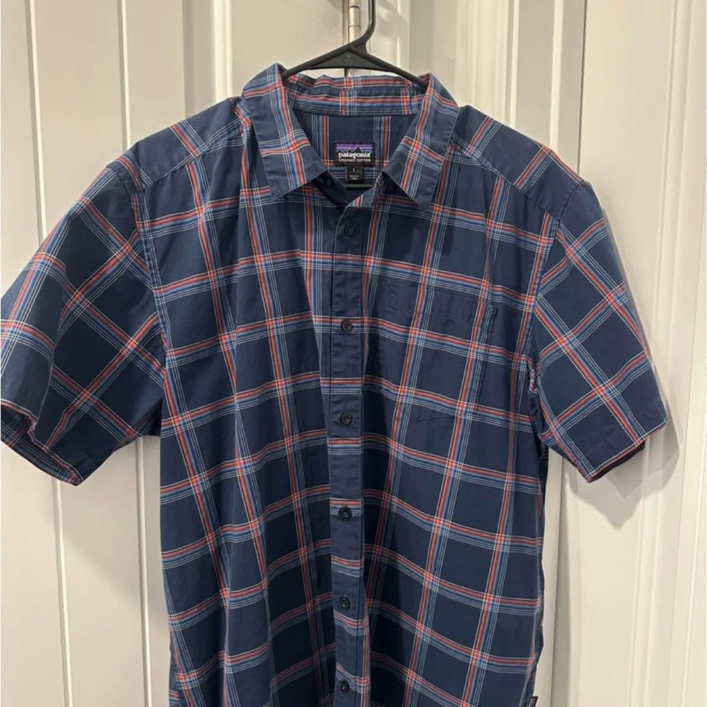 Patagonia Plaid Button Down Shirt